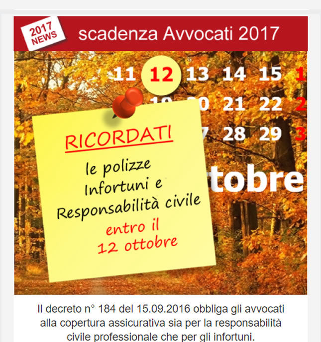 Scadenza avvocati